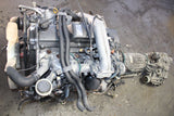 JDM 1990-1995 Toyota Hiace Granvia Turbo Diesel Motor 1KZ-TE AWD Transmission 3.0L 4 Cyl Engine