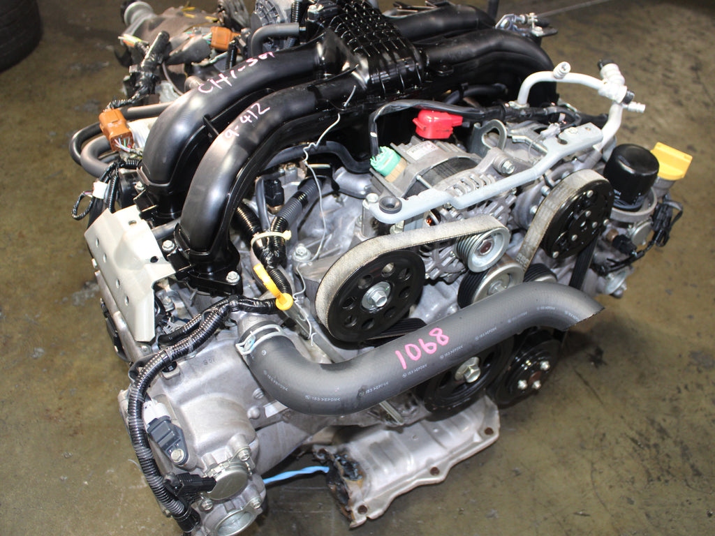 JDM 2011-2016 Subaru Forester Motor and Transmission FB25 2.5L 4 Cyl Engine