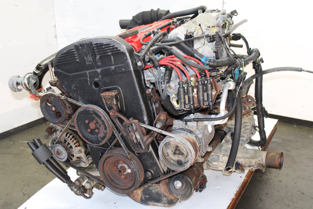 JDM 4G63T Cyclone Mitsubishi Motor Turbo 5 Speed AWD Manual 2.0L 4 Cyl Engine