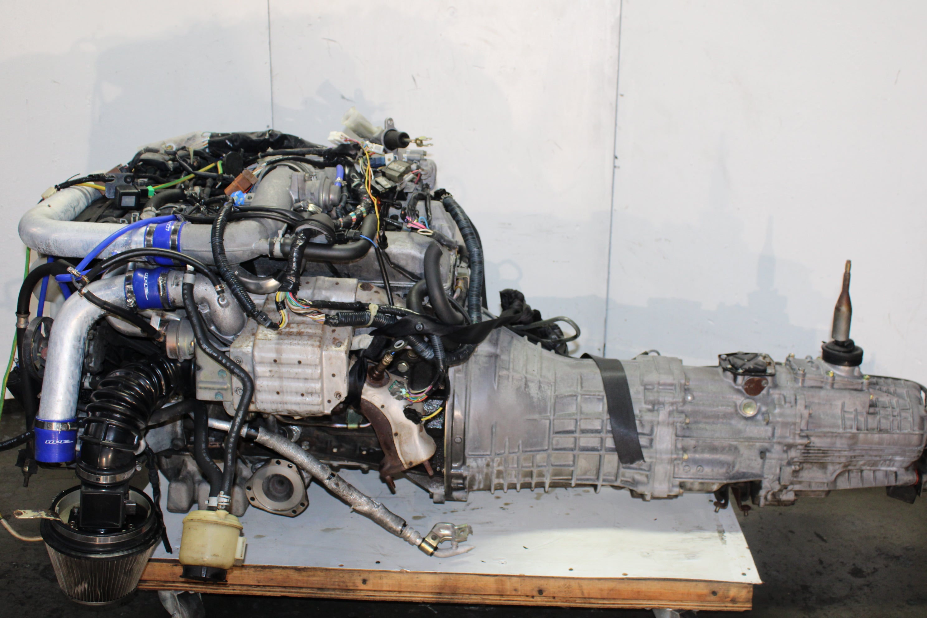JDM 1998-2001 Nissan Stagea WC34 S2 Motor RB25DET AWD 5 Speed Transmission 2.5L 6 Cyl Engine
