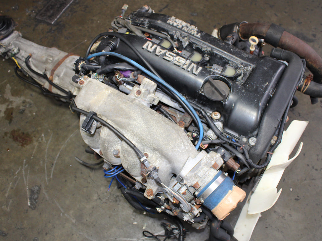 JDM Nissan 240SX S14 Motor 5 speed SR20DET 2.0L 4 Cyl Engine