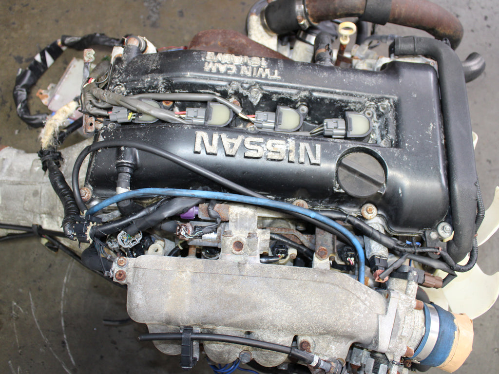 JDM Nissan 240SX S14 Motor 5 speed SR20DET 2.0L 4 Cyl Engine