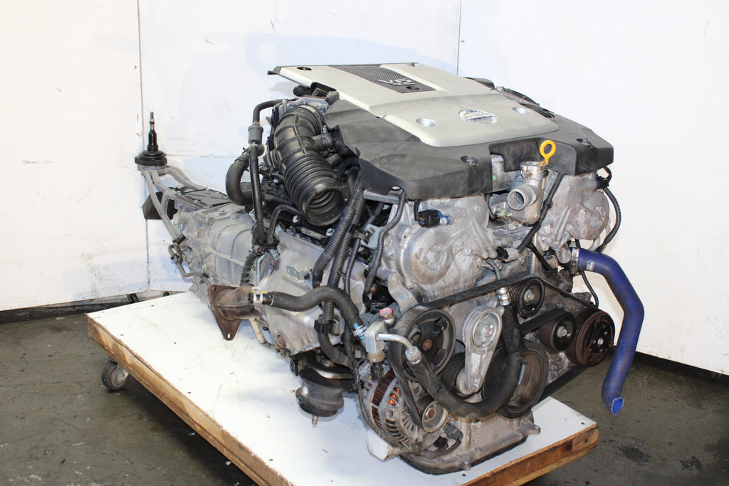 JDM 2008-2009 Nissan 350Z Motor Manual Transmission VQ35HR-RWD 3.5L 6 Cyl Engine