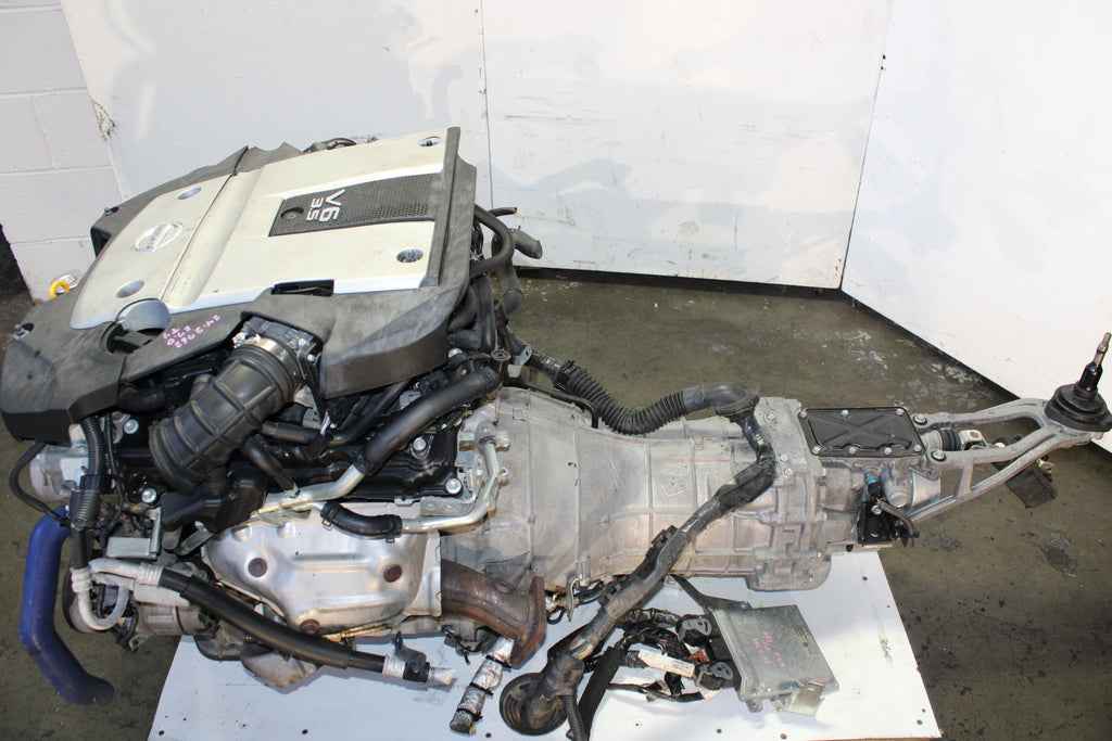 JDM 2008-2009 Nissan 350Z Motor Manual Transmission VQ35HR-RWD 3.5L 6 Cyl Engine