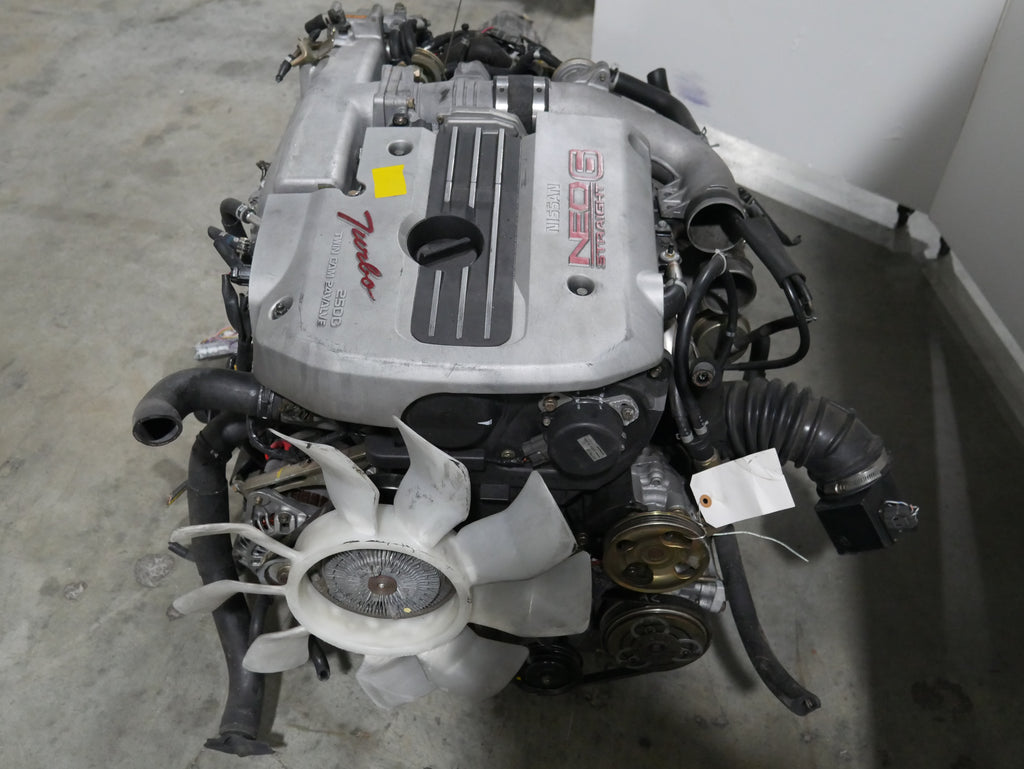 JDM RB25DET-4WD 2.5L 6 Cyl Engine 1998-2001 Nissan Skyline Motor AWD
