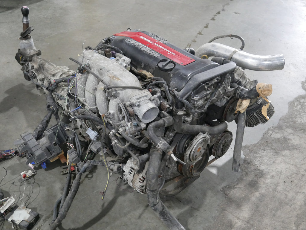 JDM 1999-2002 Nissan Silvia S15 Motor 6 speed SR20DET 2.0L 4 Cyl Engine