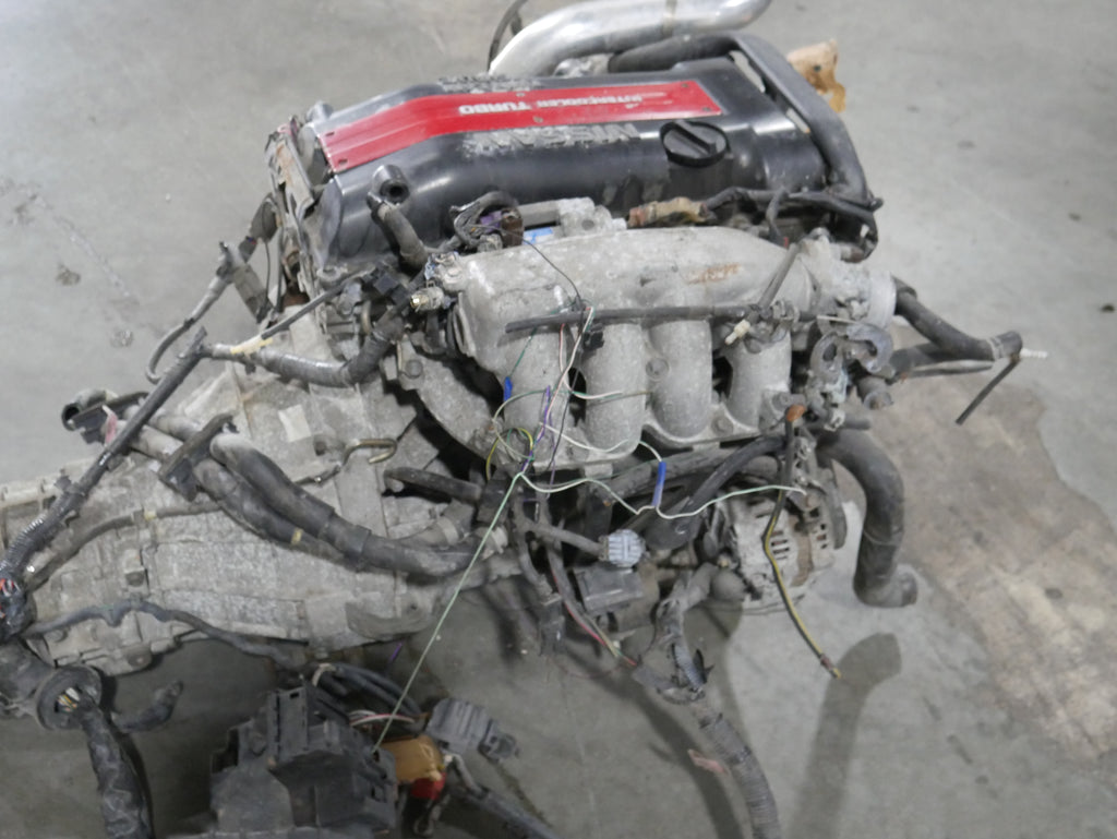 JDM 1999-2002 Nissan Silvia S15 Motor 6 speed SR20DET 2.0L 4 Cyl Engine