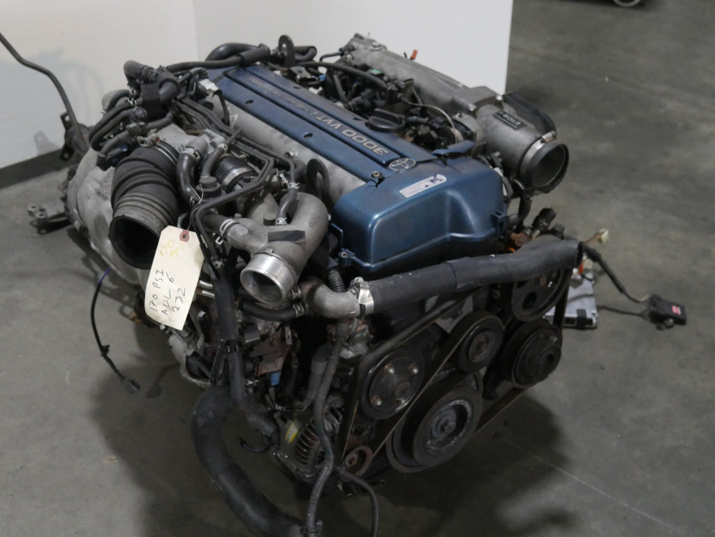 JDM 1998-2004 Toyota Gs300 Motor AT ECU 2JZGTE-VVTI 3.0L 6 Cyl Engine