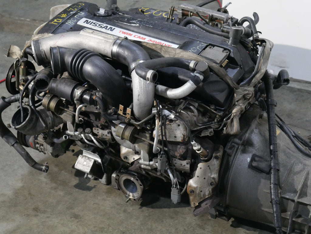 JDM RB26DETT 2.6L 6 Cyl Engine 1995-1998 Nissan Skyline GT-R R33 Motor AWD 5 Speed awd