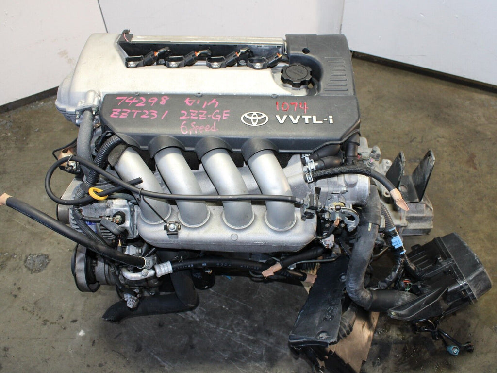JDM 2000-2005 Toyota Celica GTS Motor LSD 6 Speed 2ZZ-GE 1.8L 4 Cyl Engine